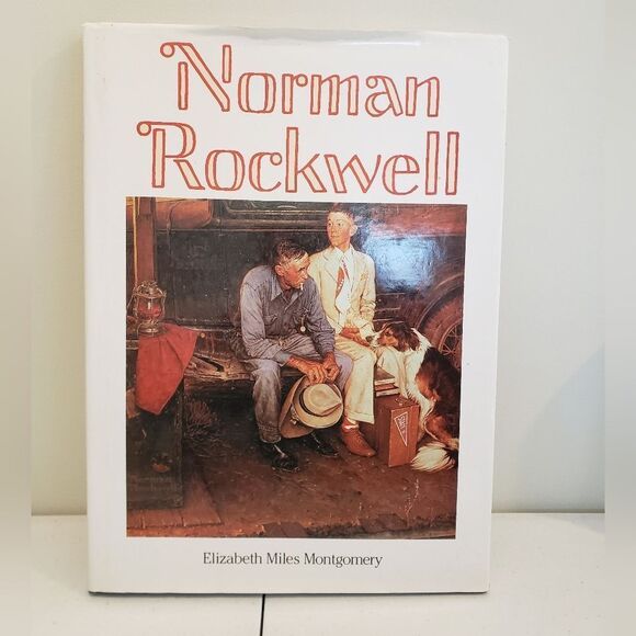 Norman Rockwell Art Book by Elizabeth Montgomery Hardback - Picture 1 of 8
